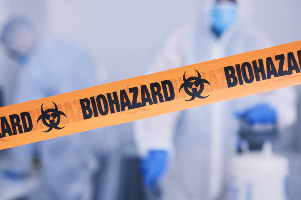 Professional Biohazard technician working in Glendora, CA